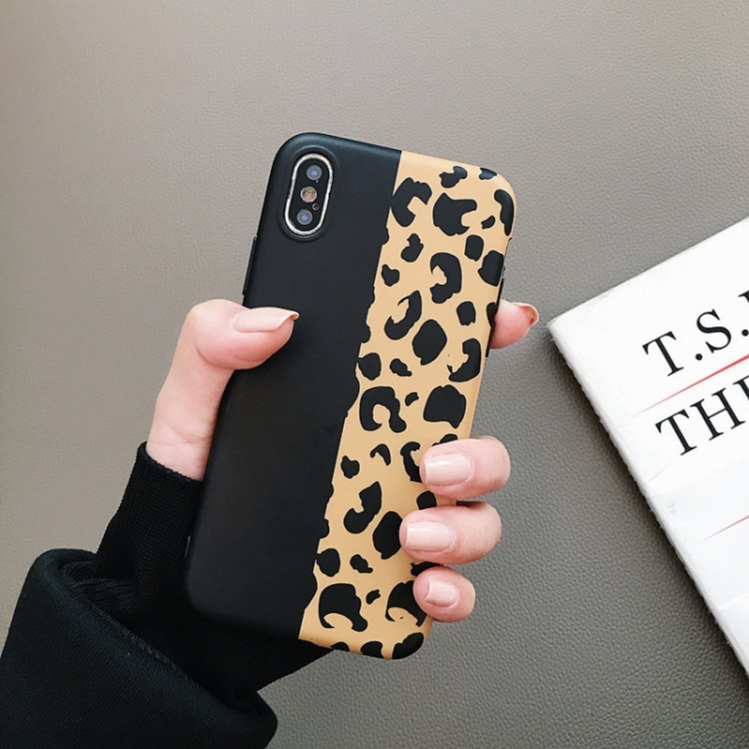 Leopardskal - för iPhone Xs Max