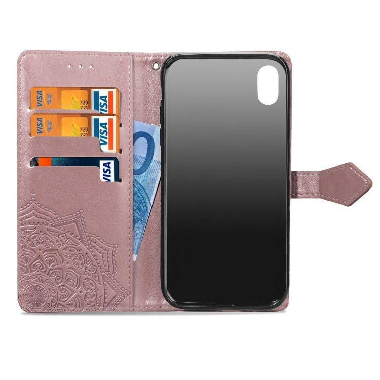 Plånbok med mönster för iPhone Xs MAX