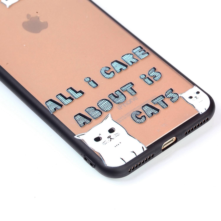 Skal med katter - iPhone 7/8 plus