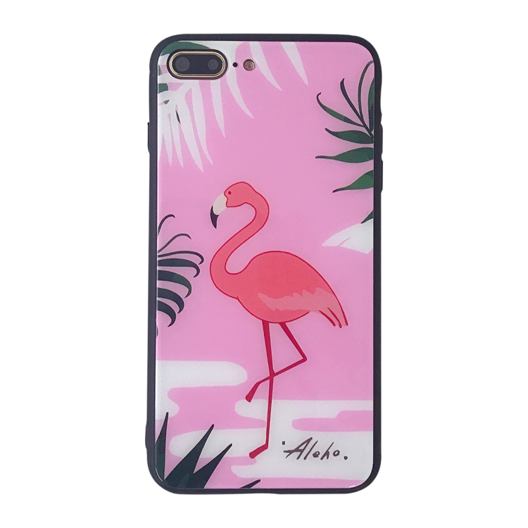 Flamingo-skal för iPhone 7/8 plus
