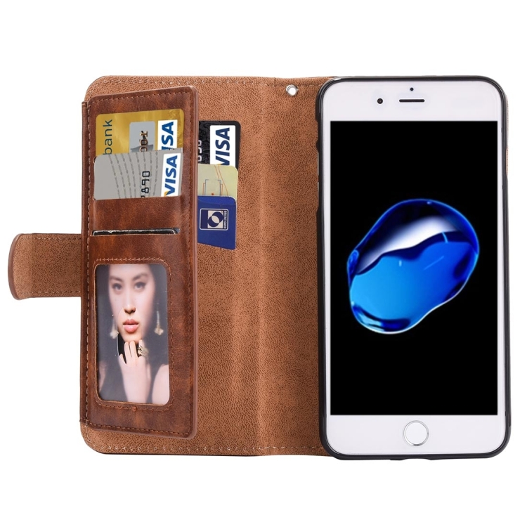 iPhone 7/8 Plus - Plånbok med magnetskal