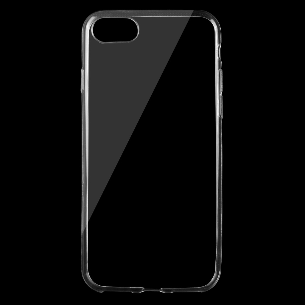Transparent 0.75mm TPU-skydd- iPhone 7/8