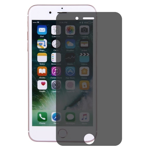 iPhone 7/8 - Insynsskyddad - Härdat glas skärmskydd