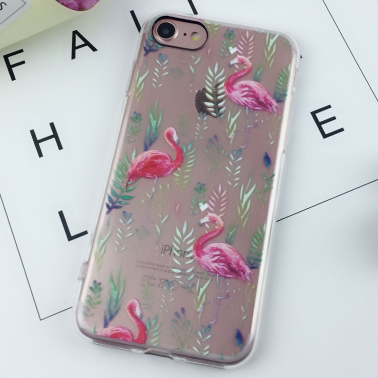 Flamingo skal - iPhone 7/8