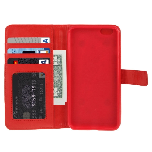 Plånbok med ytterfack & magnetskal till iPhone 6 Plus