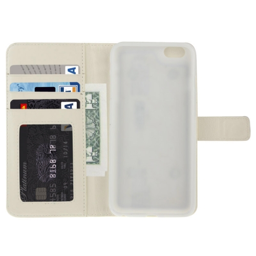 Plånbok med ytterfack & magnetskal till iPhone 6 Plus