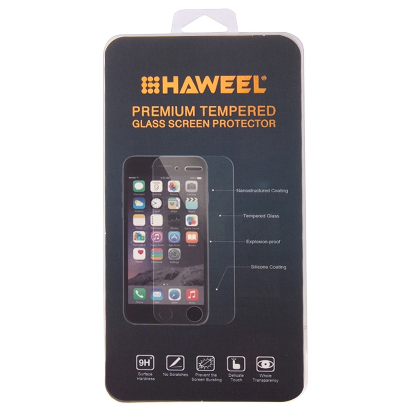 Härdat glas skärmskydd med fasad kant för Huawei Mate S