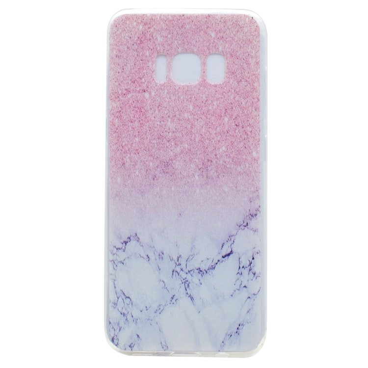 Rosa marmor- skal för Samsung Galaxy S8 - CaseOn.se