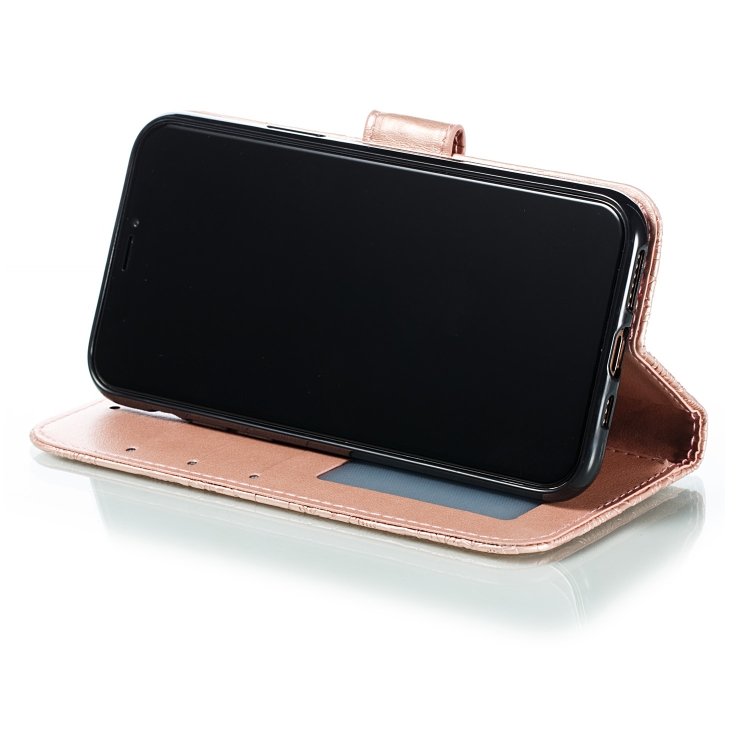 Mönstrad rosa plånbok för iPhone 11 PRO MAX