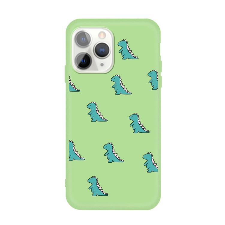 Grönt skal med mini dinosaurier- för iPhone 11 PRO MAX