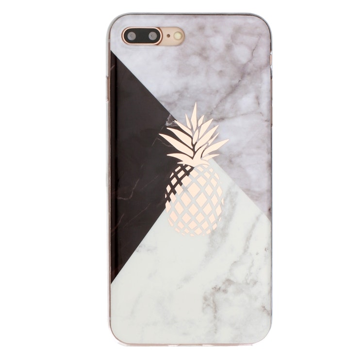 Marmorskal med ananas - iPhone 7/8 plus - CaseOn.se