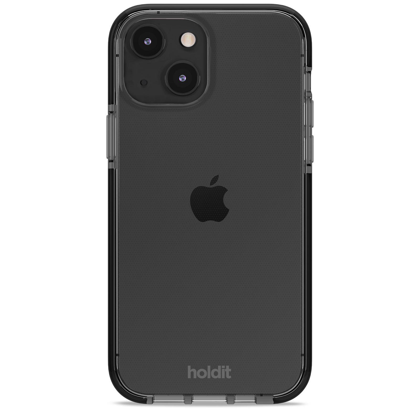 Holdit-  MOBILSKAL SEETHRU SVART- iPhone 13