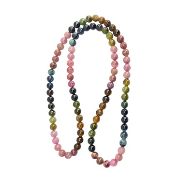 Turmalin Regnbågs 6mm pärlor Armband/Halsband