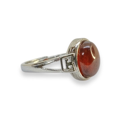Granat Ring (ställbar)