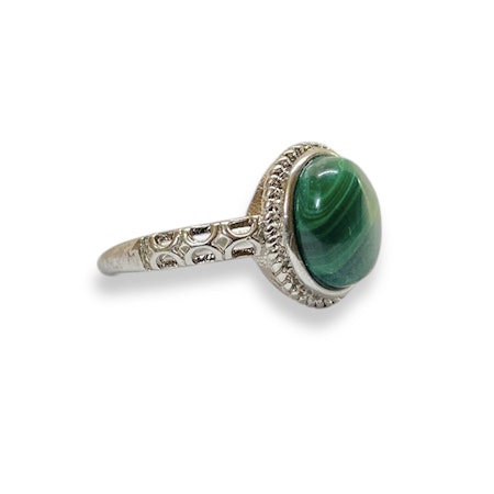 Malakit Ring (ställbar)