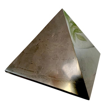 Shungit Pyramid XXXL polerad 15 cm