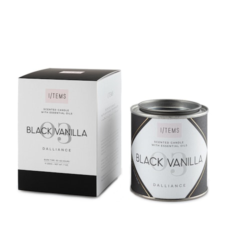 Doftljus BLACK VANILLA 100gr