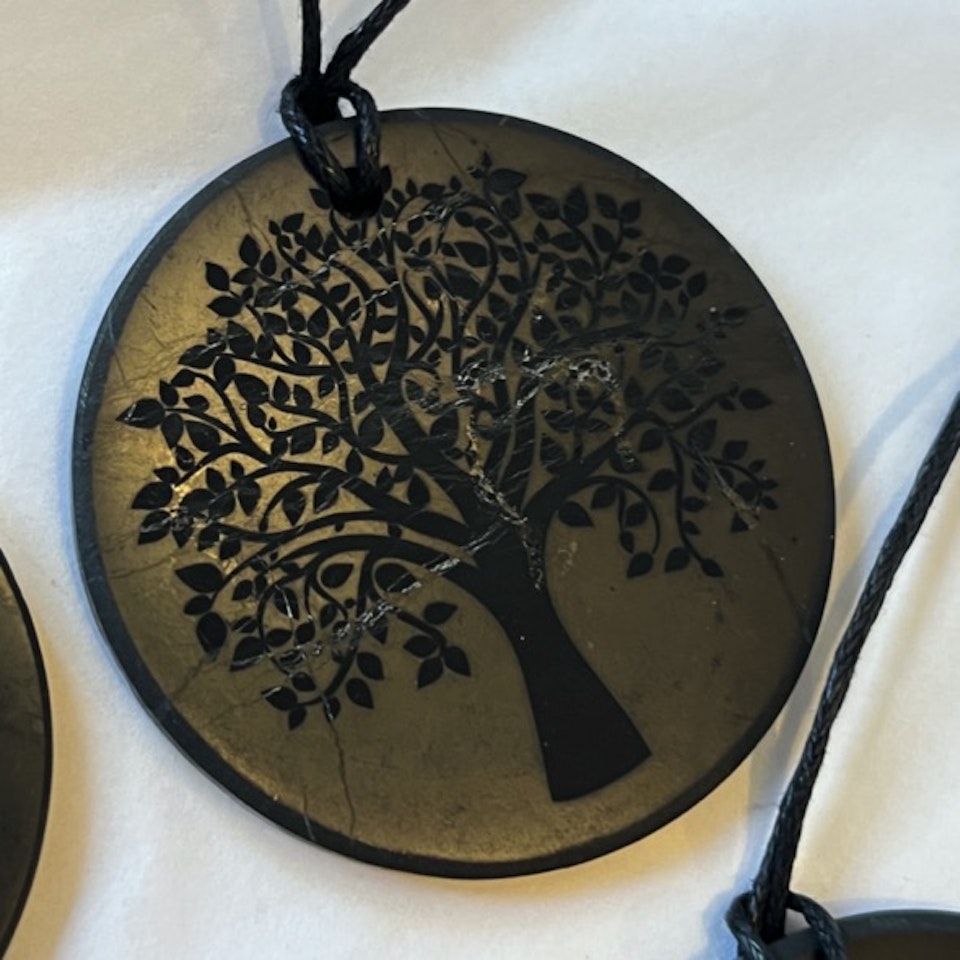 (FYND) Shungit Amulett Tree of Life 5cm