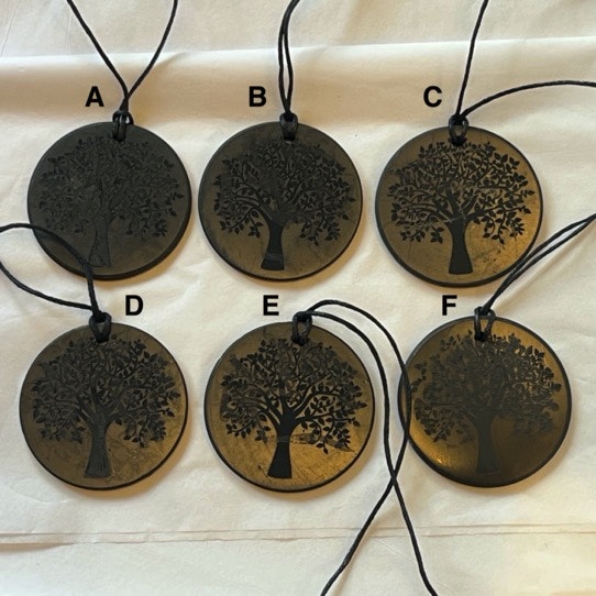 (FYND) Shungit Amulett Tree of Life 5cm