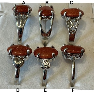 Sandsten Röd Ring