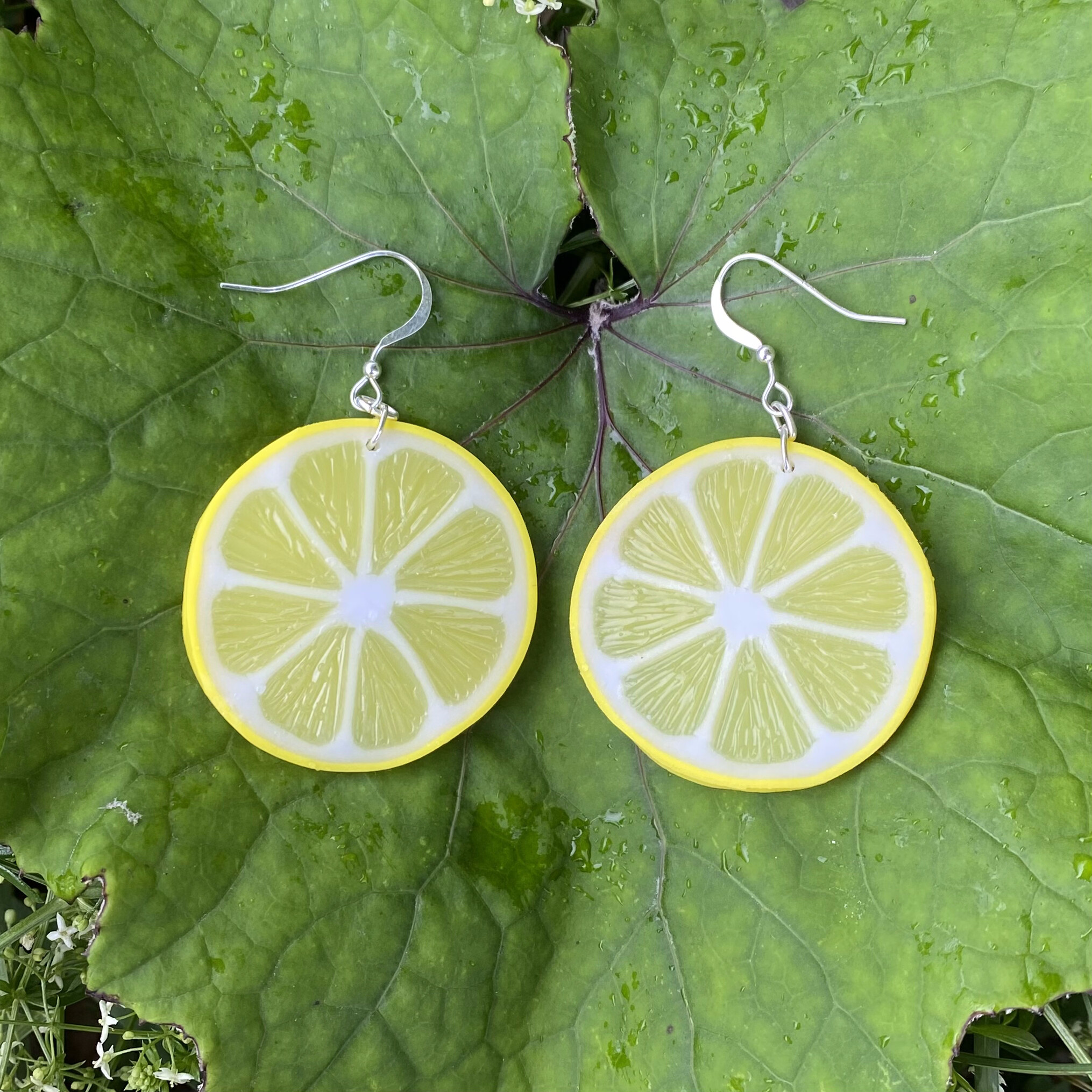 Citroner örhängen