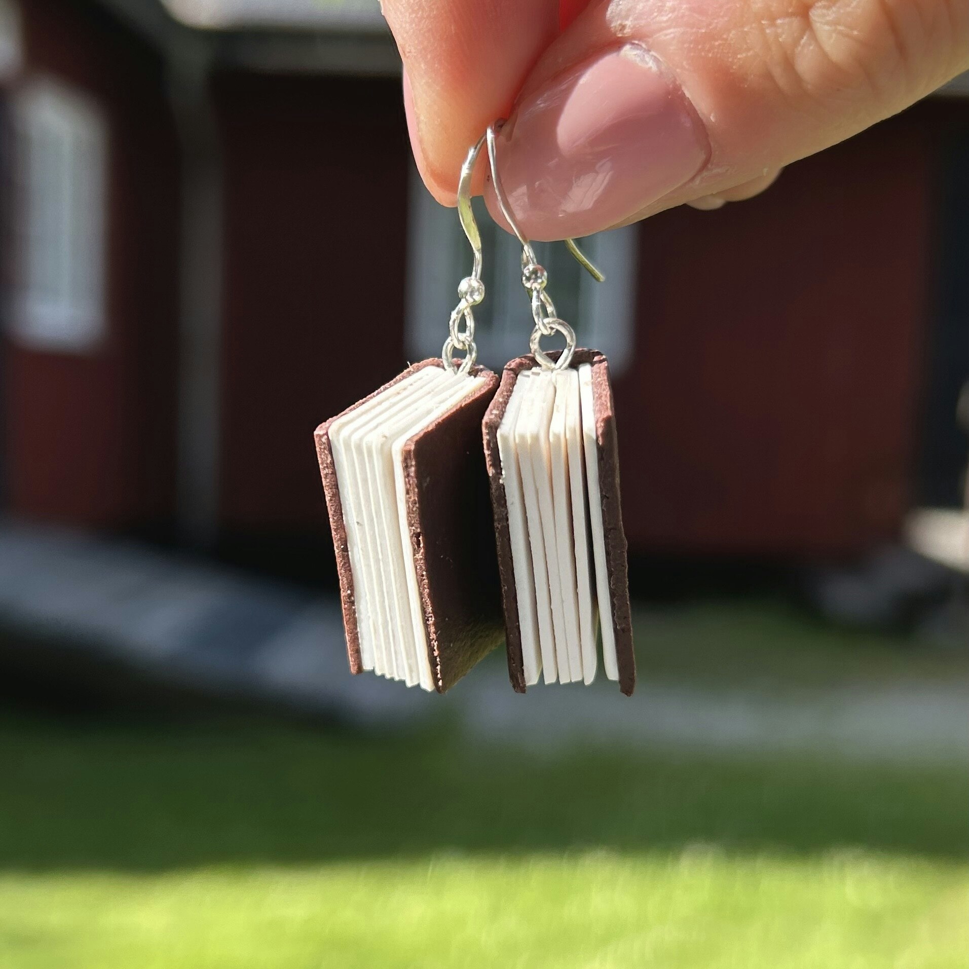 Böcker örhängen