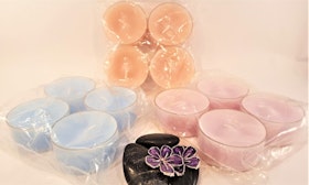 Stora värmeljus 4-pack