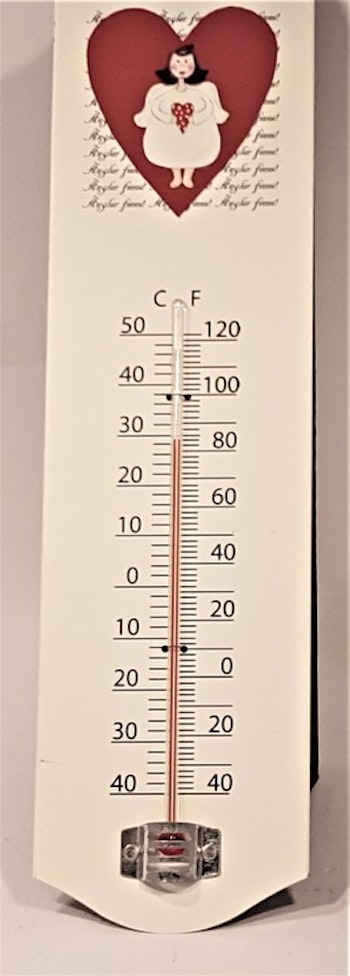 Termometer i vintagestil, Jane Collection