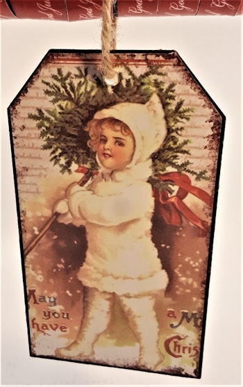 Juldekoration i plåt