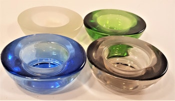 Värmeljushållare, Lindshammars glasbruk, x1