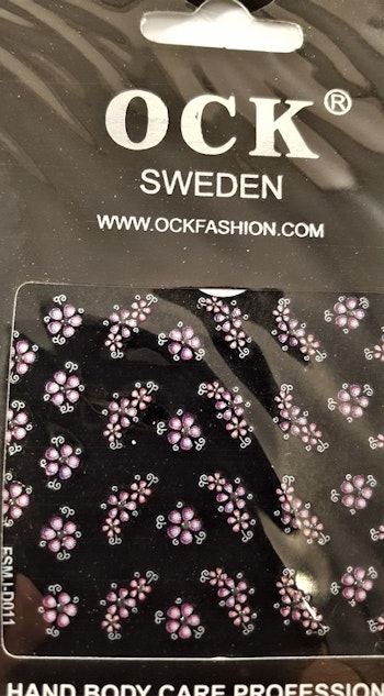 Nageldekorationer, nr 10