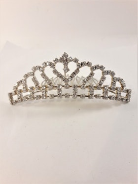 Hårkam - superfin krona med strass