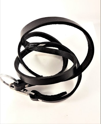 Långt Armband/Rem Brun Läder