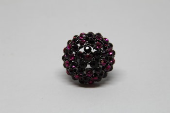 Ring lila glittrig