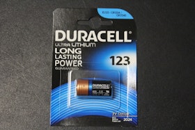 Batteri, Duracell Ultra Lithium 3 volt, CR17345/CR123A/EL123