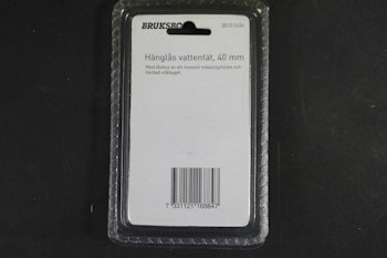 Hänglås Bruksbo, vattentät, 40 mm