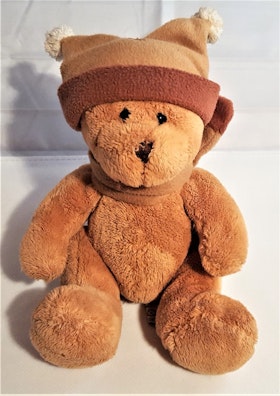 Teddykompaniet, mjukis, nalle med mössa