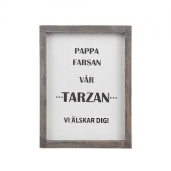 Tavla - Pappa vår Tarzan