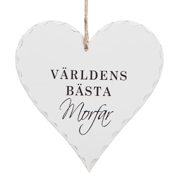 Hjärta - Världens bästa morfar