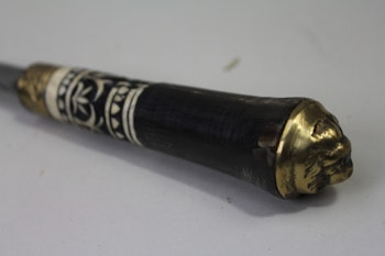 Handgjord svärdkäpp, replika, längd 58 cm