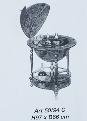 Zoffoli jordglobsbar, diameter 66 cm