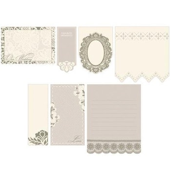 Scrapbooking Making Memories - Tie the Knot Collection - Spiral - Journaling Book