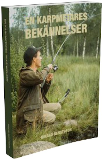 Bok 'En karpmetares bekännelser' av Rikard Bengtsson. Omkring 320 sidor