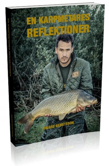 Bok 'En karpmetares reflektioner' av Rikard Bengtsson. Omkring 190 sidor