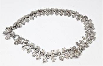 Armband i metall, platt