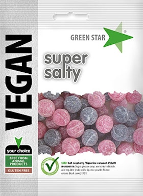 Green Star Super Salty vegan glutenfri 80 g
