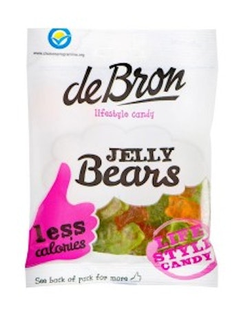 De Bron Jelly Bears Sockerfri 100g