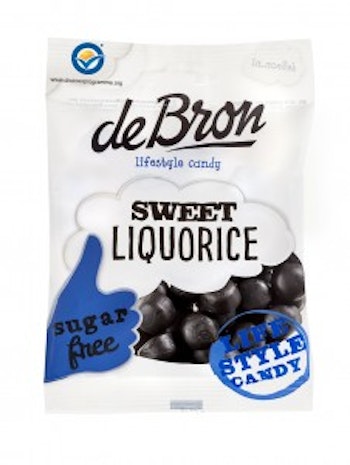 De Bron Sweet Liquorice Sockerfri 100g