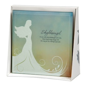 Spegeltavla, Silver Silhouette - Skyddsängel