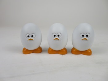 Kylskåpsmagnet - Ägg, 3 styck